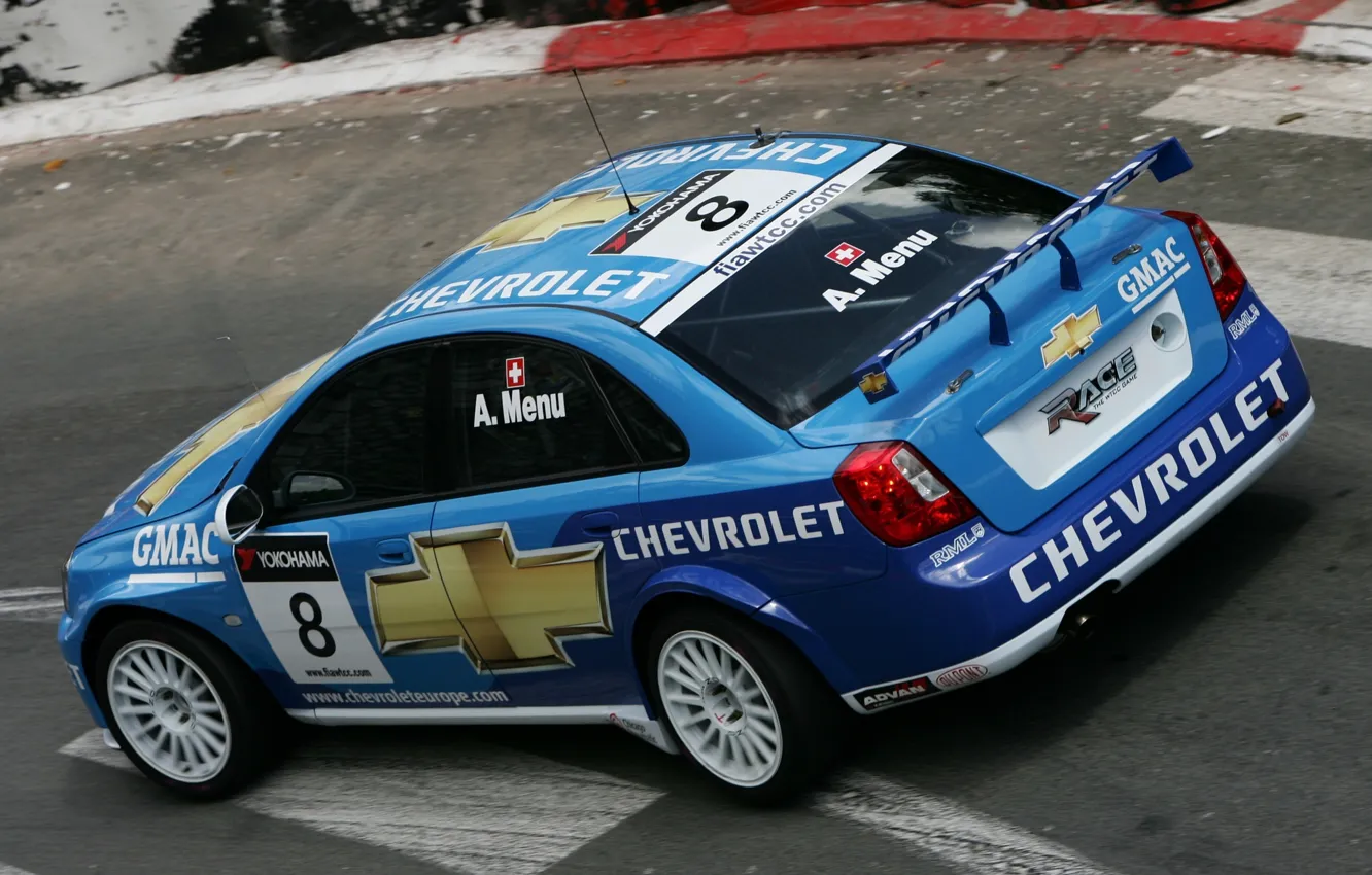 Photo wallpaper background, Wallpaper, race, track, Chevrolet, car, WTCC, Alain Menu