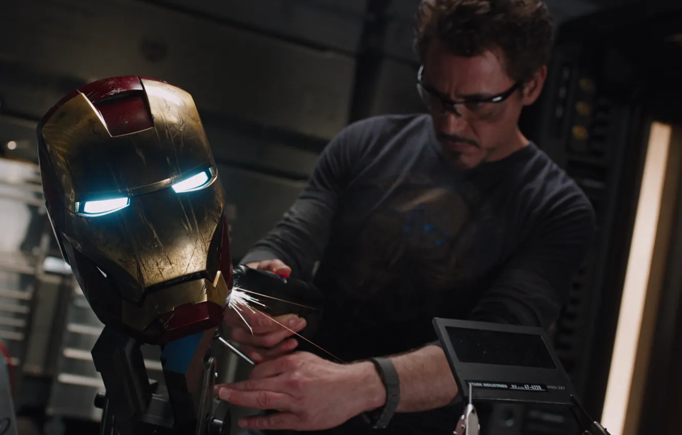 Photo wallpaper Iron man, The Avengers, Tony Stark, Marvel
