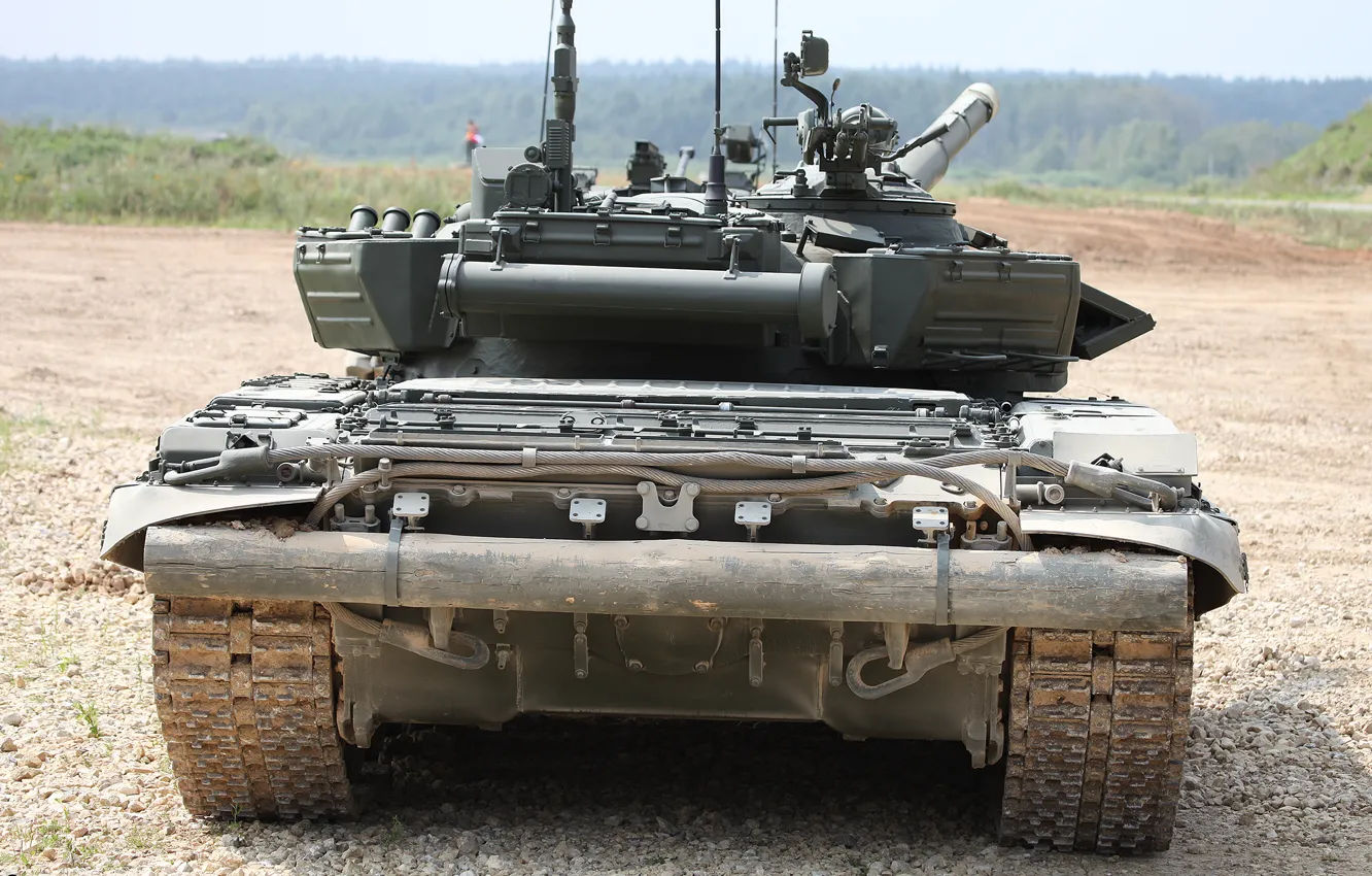 Photo wallpaper T-72, Alabino, AMI-2016