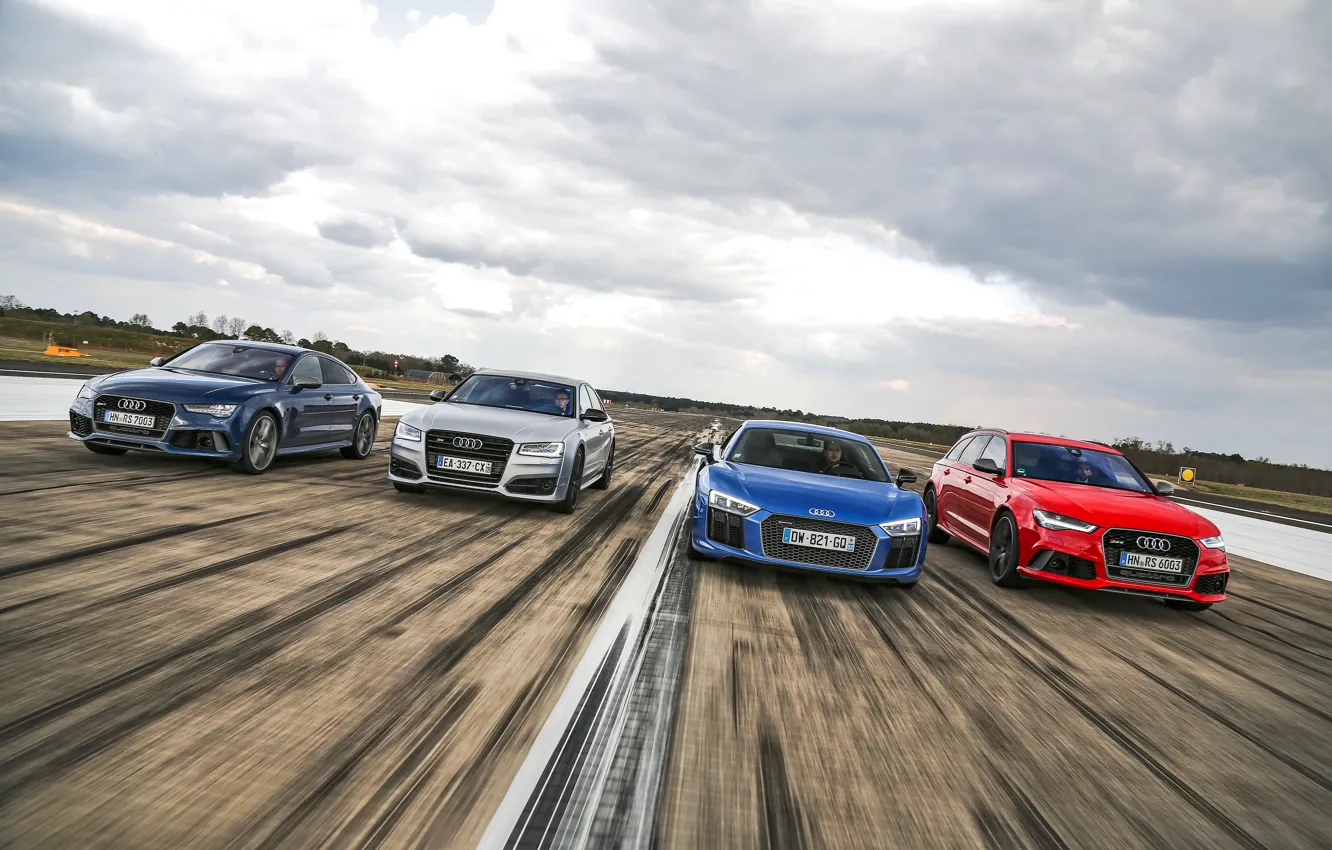 Photo wallpaper Audi, Audi, RS 7, RS 6