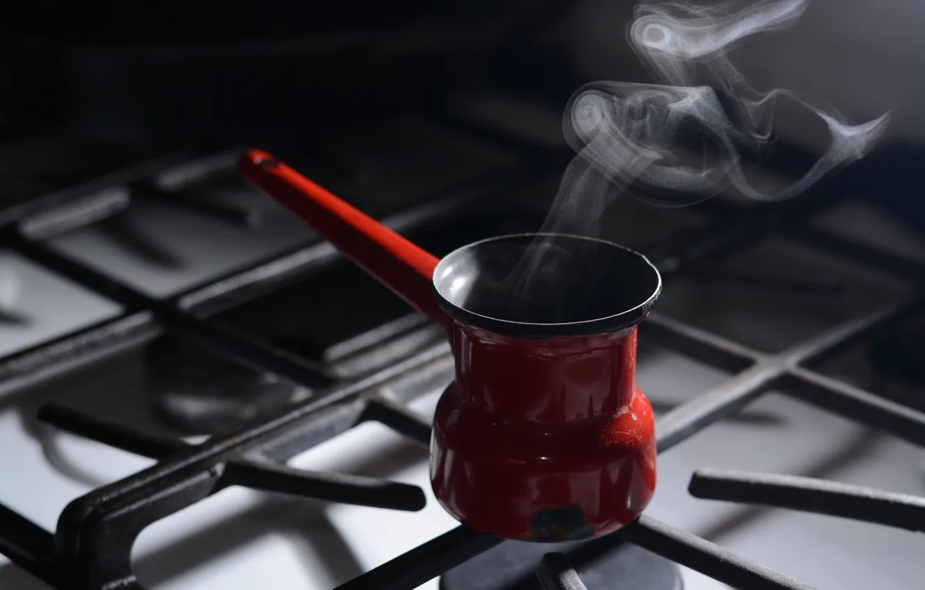 Photo wallpaper macro, background, coffee