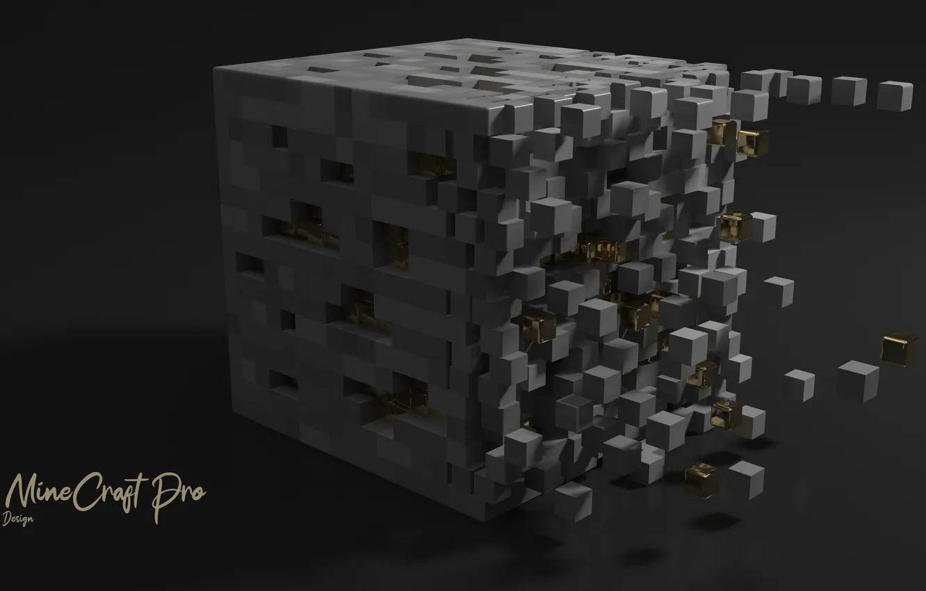 Photo wallpaper minecraft, Minecraft Wallpaper, Minecraft Blocks, Minecraft art, Minecraft 4k wallpaper, Minecraft gold, Minecraft golden block