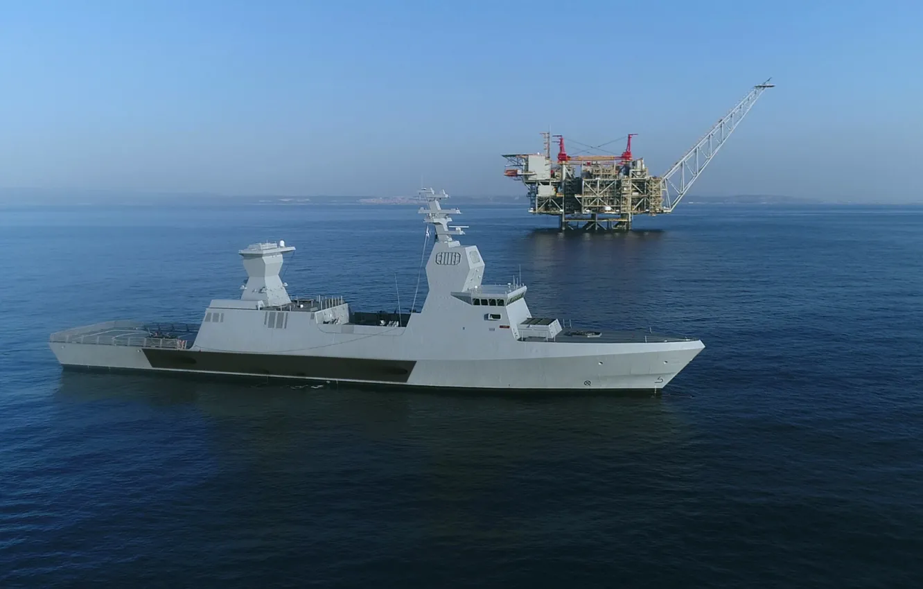 Photo wallpaper sea, Israel, patrols