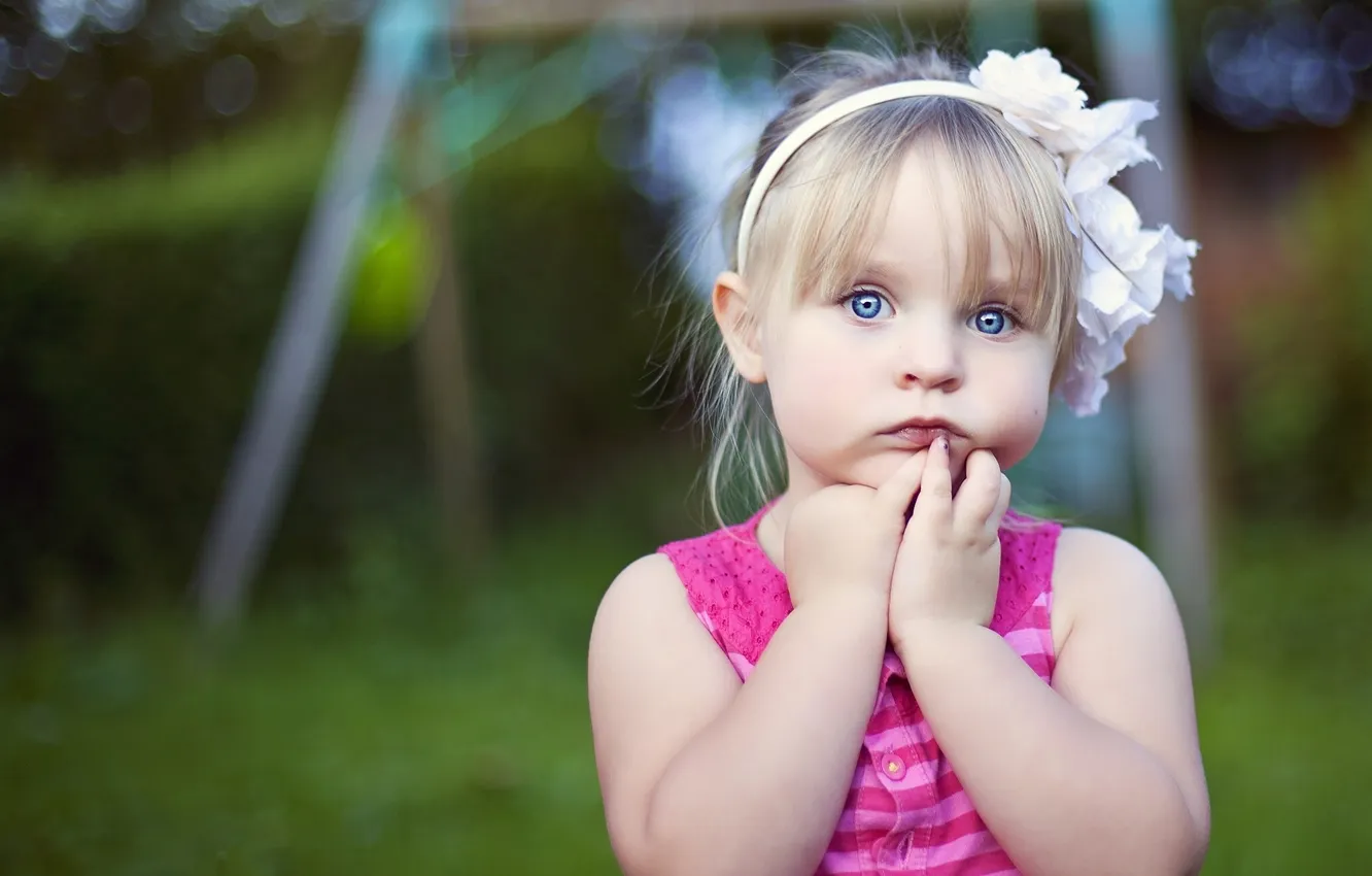 Photo wallpaper look, reverie, girl