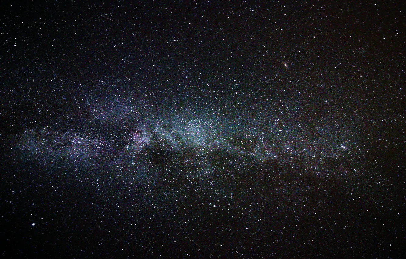 Photo wallpaper space, stars, the milky way