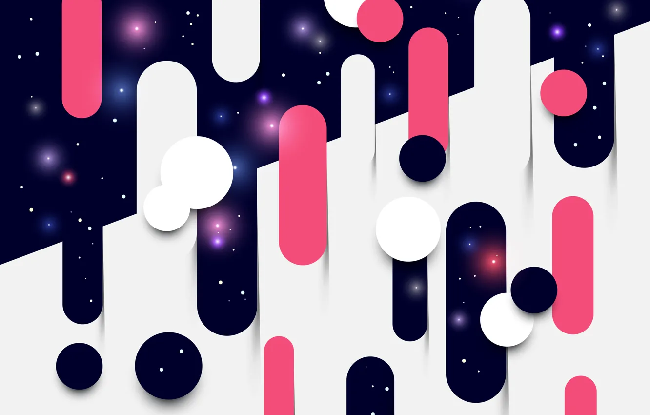 Photo wallpaper circles, abstraction, background, texture, geometry