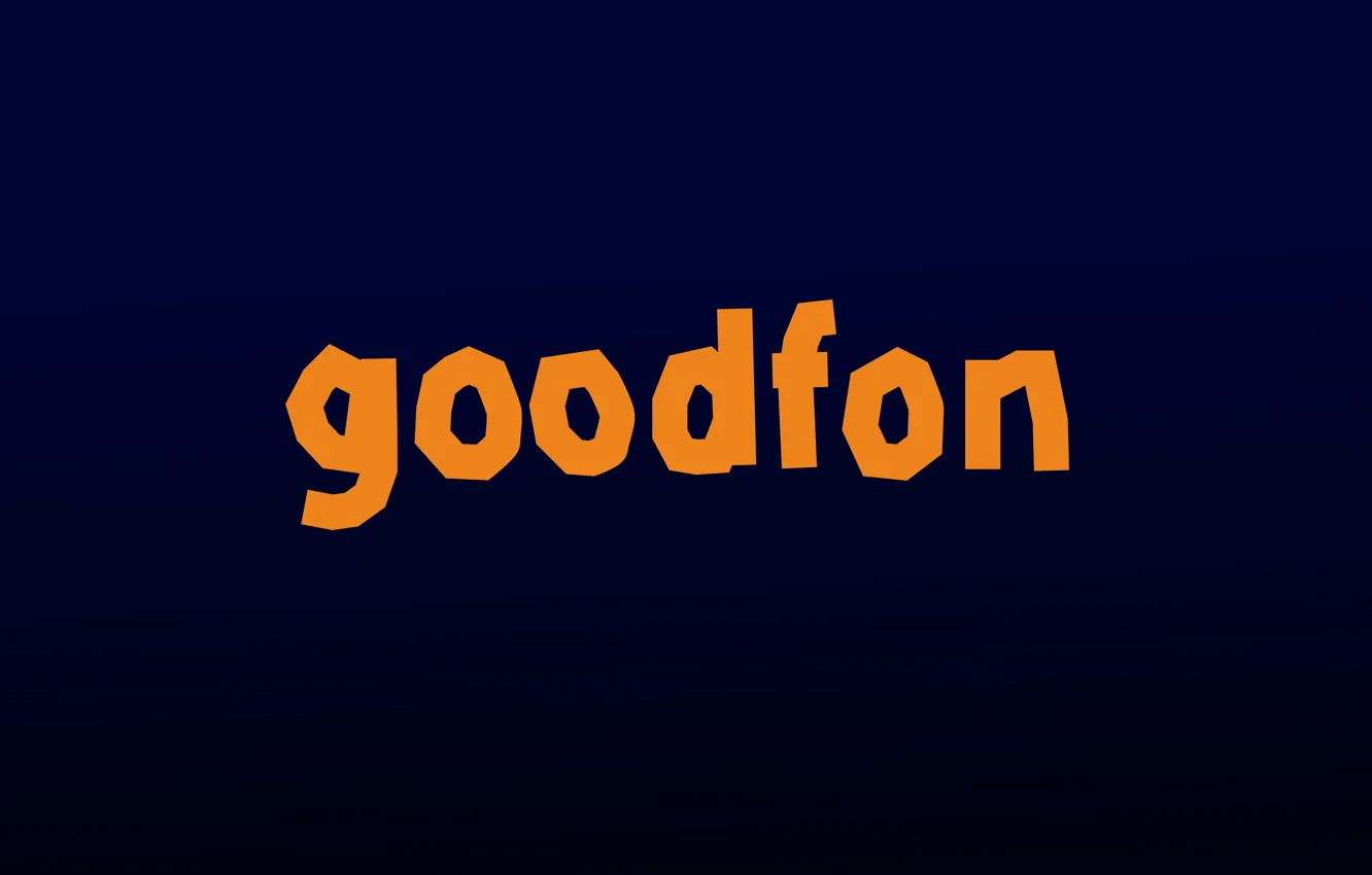 Photo wallpaper yellow, logo, goodfon, logo, goodfon