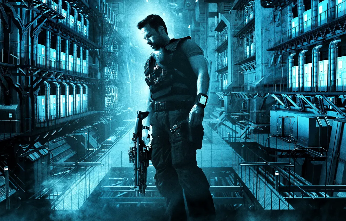 Photo wallpaper ahead, Lockout, Guy Pearce, speciesno