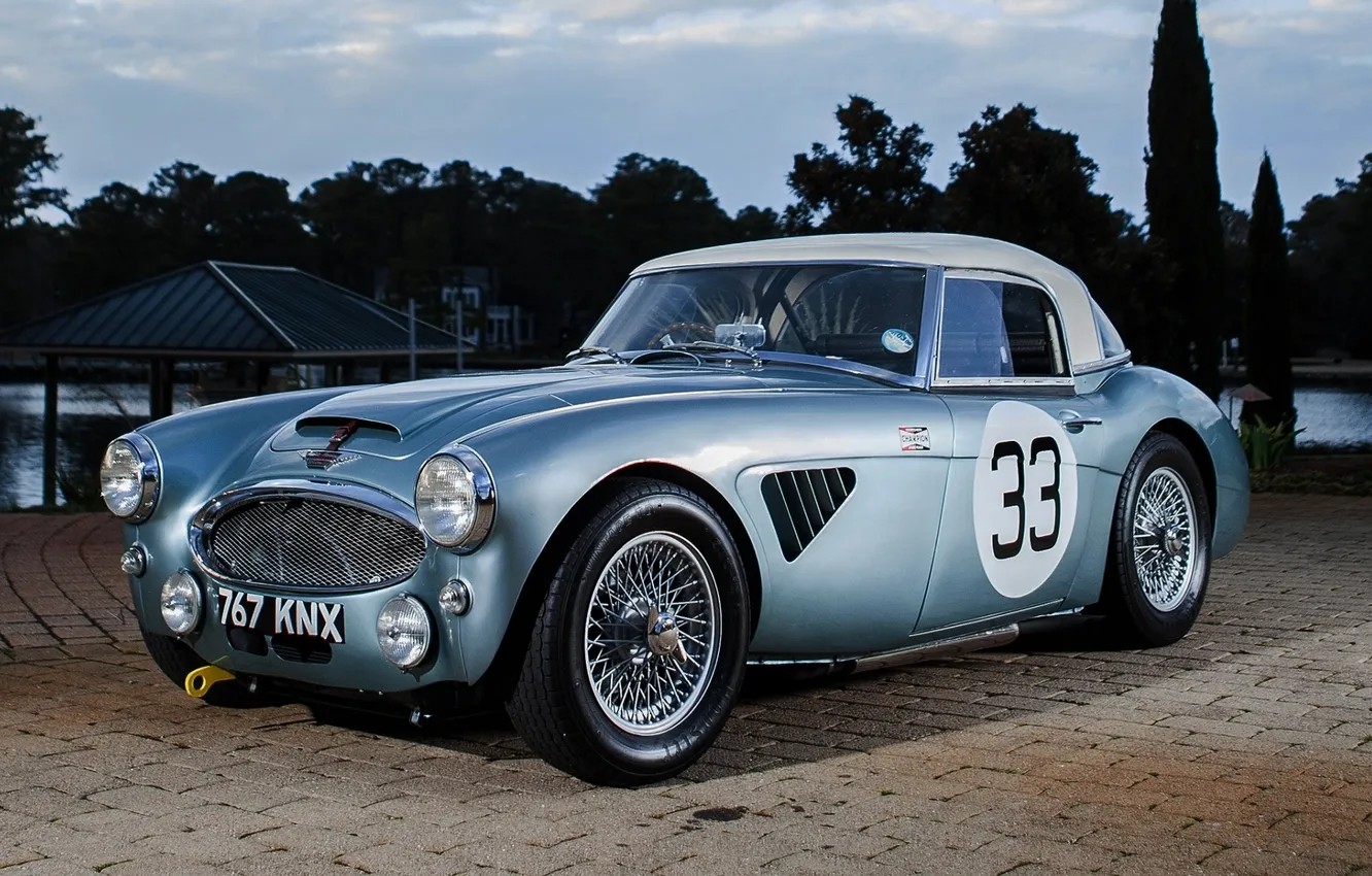 Photo wallpaper Austin, classic, 1967, Austin, the front, 3000, Rally Car, Healy