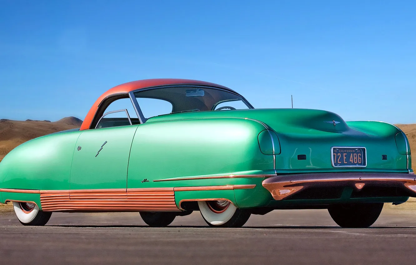 Photo wallpaper retro, coupe, sports car