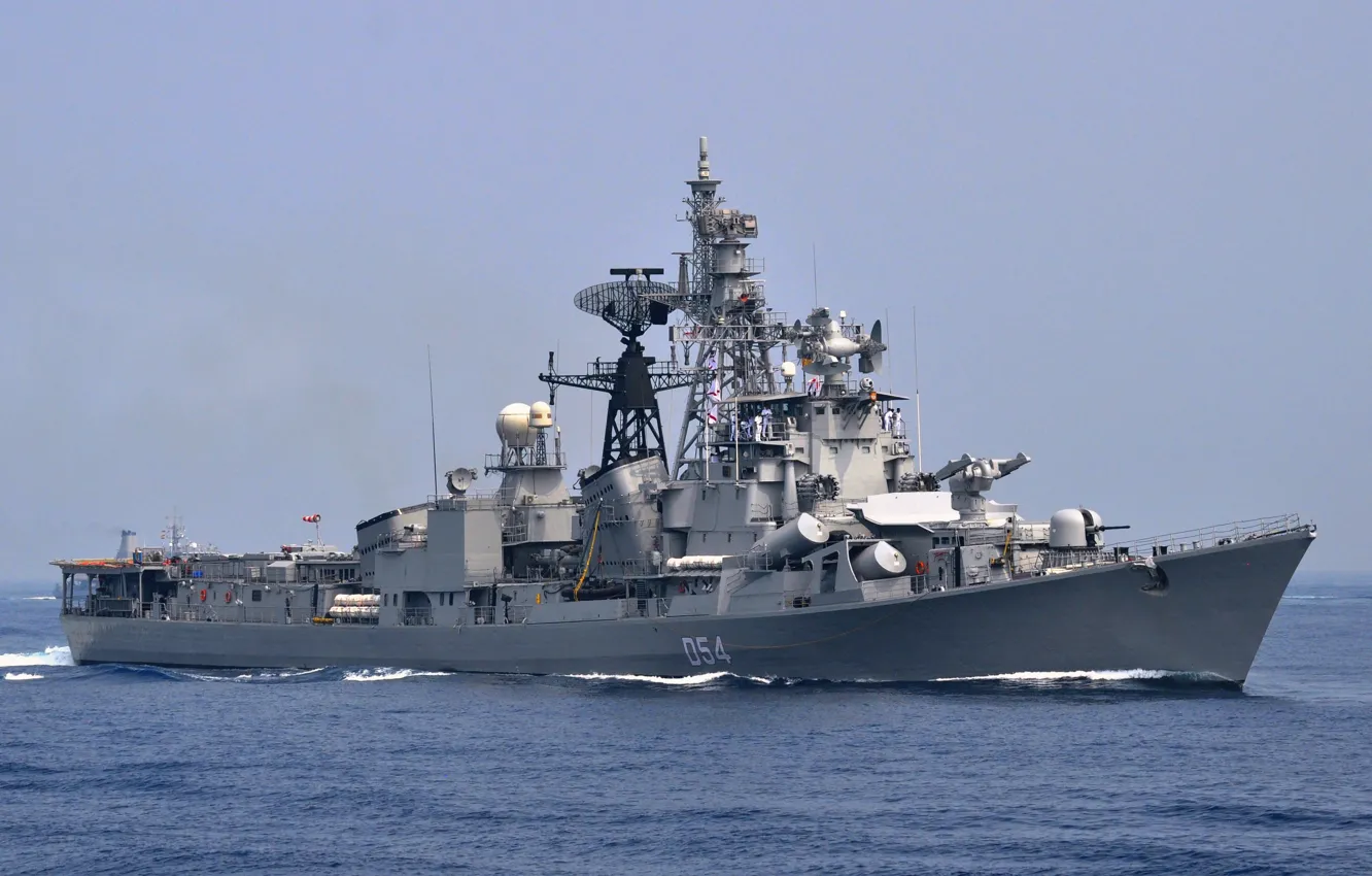 Photo wallpaper squadron, destroyer, The Indian Navy, Ranvir, the project 61МЭ