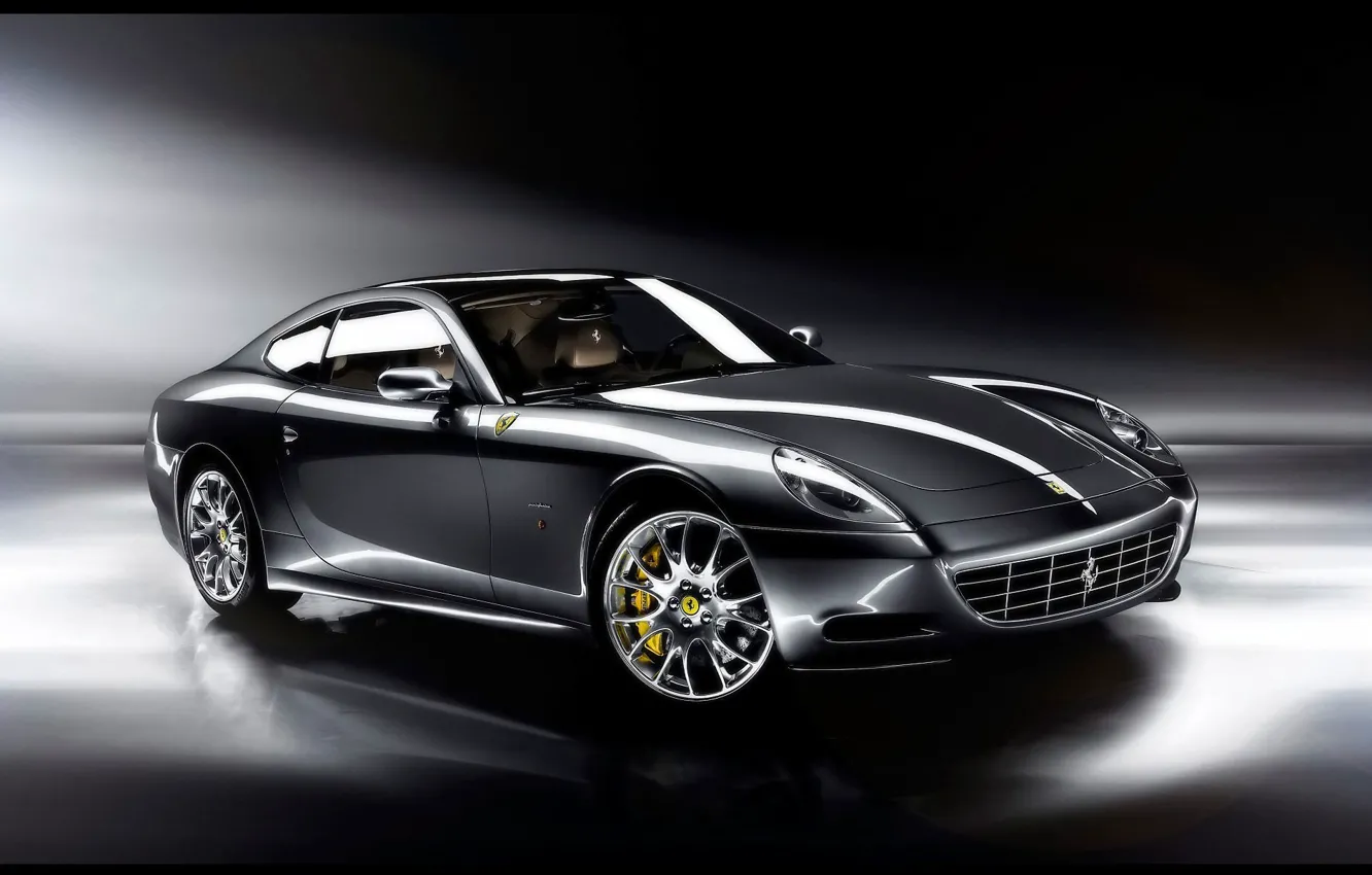 Photo wallpaper black, Ferrari, sports car, One to One, Staglietti