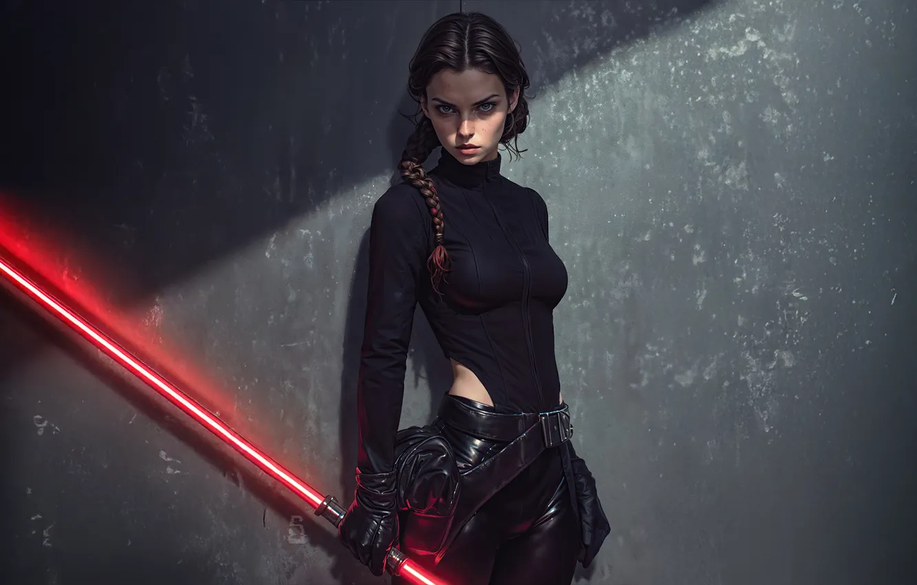 Photo wallpaper Leia, Daughter, Darkside