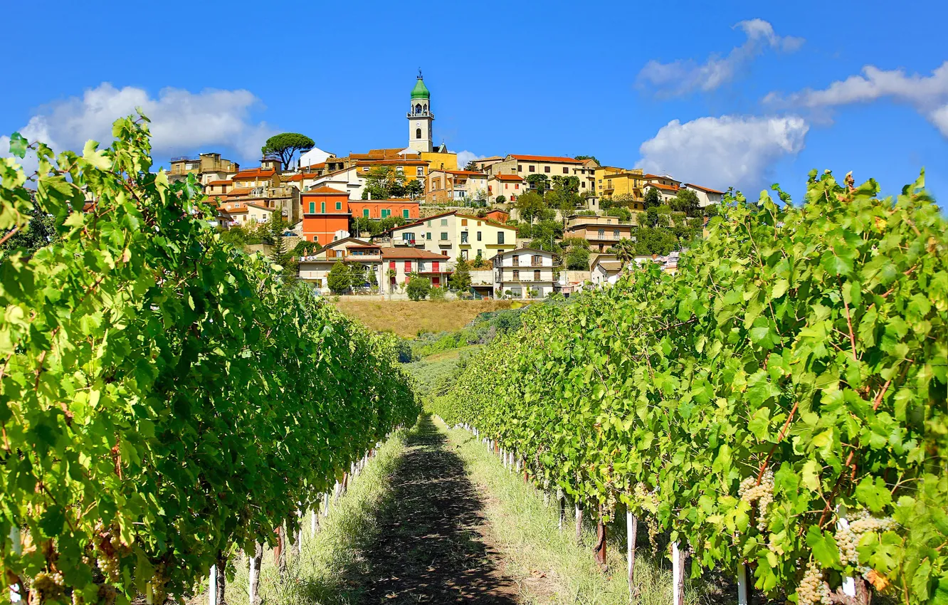 Photo wallpaper Italy, Campaign, Sant'Angelo al Esca