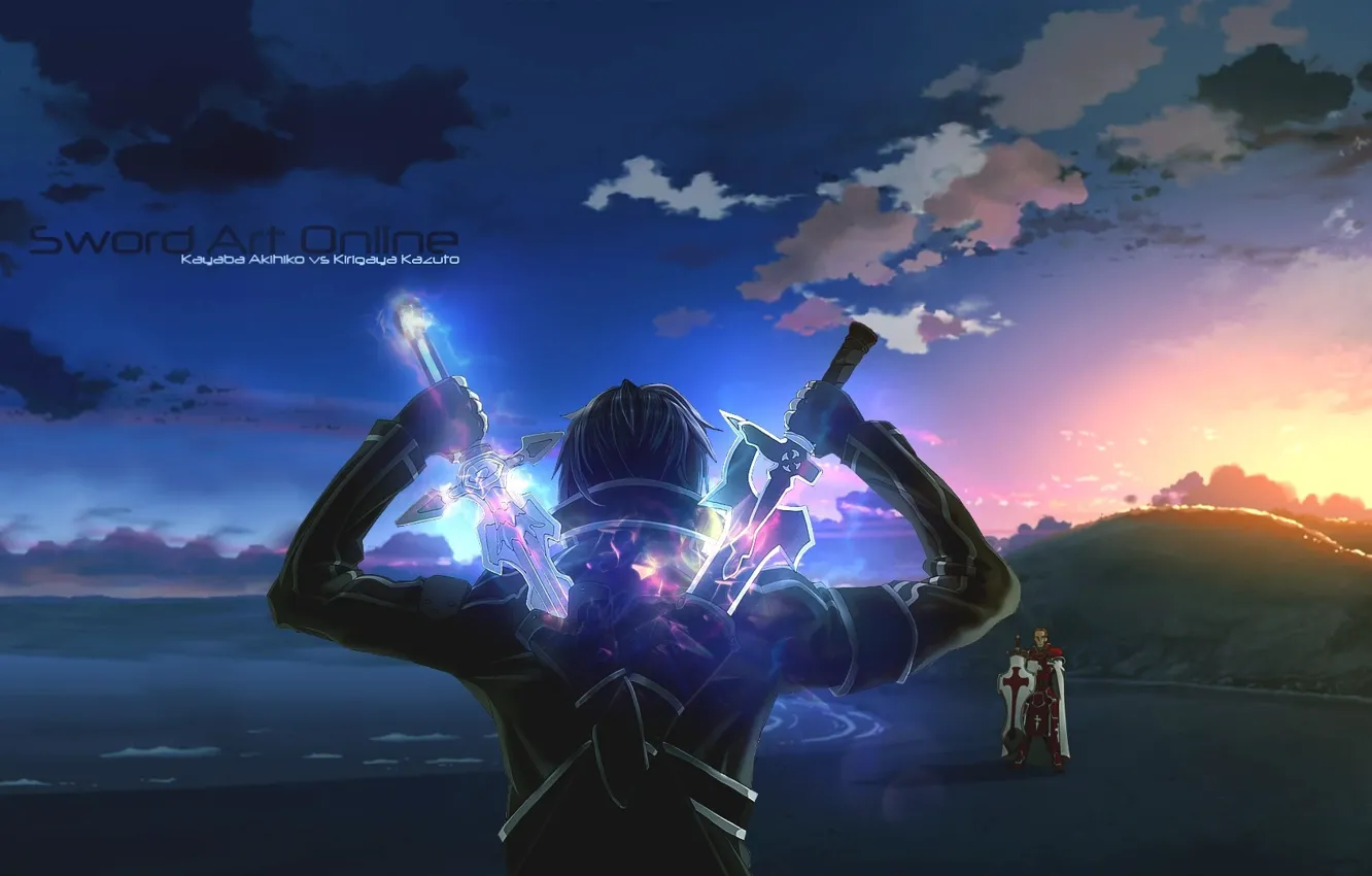 Photo wallpaper Kirito, SAO, Sword art Online