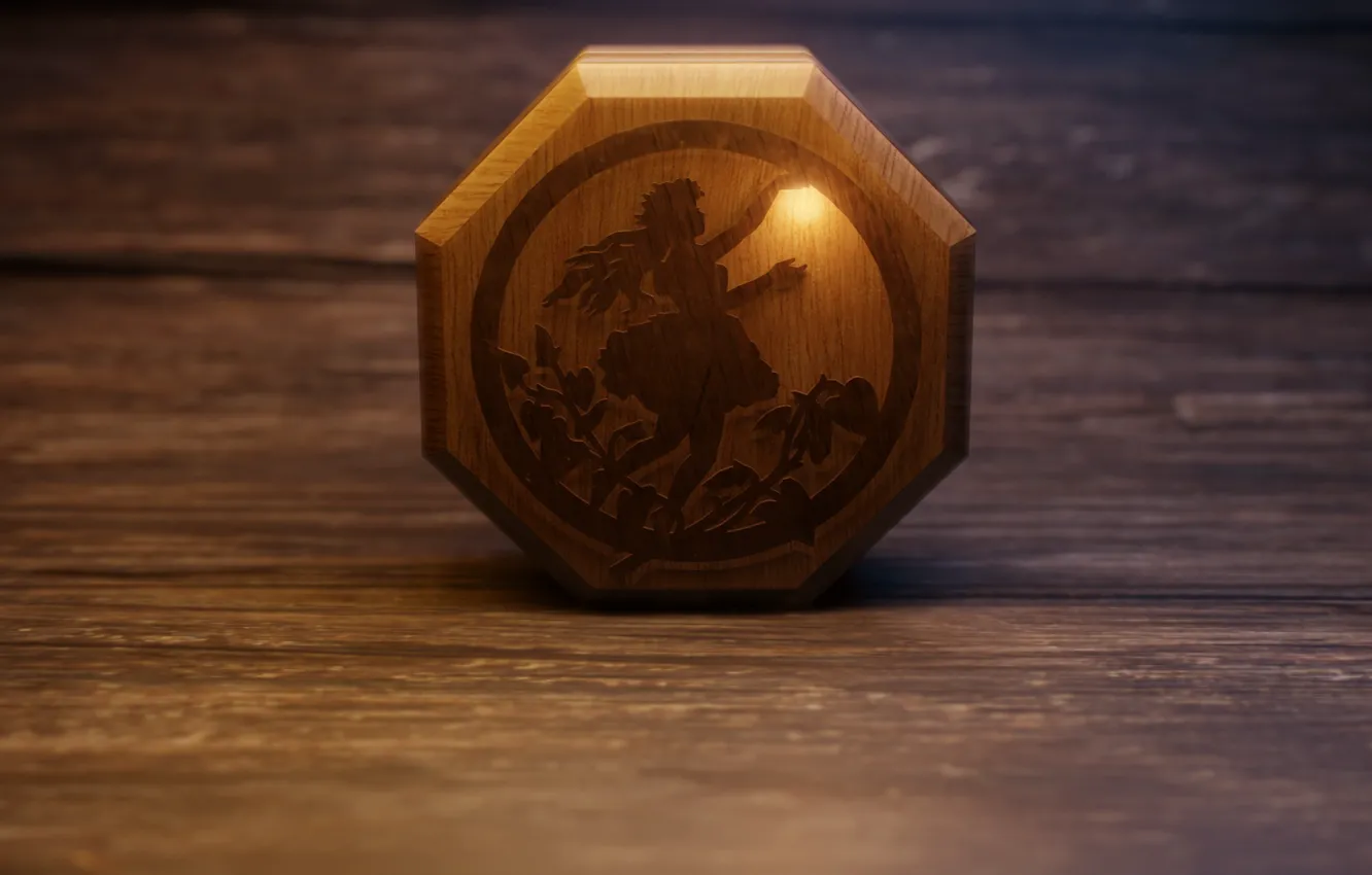 Photo wallpaper art, box, AlexStormND, girl july