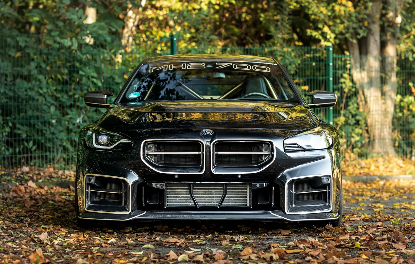 Photo wallpaper tuning, BMW, coupe, BMW, front view, Beha, Manhart, G87