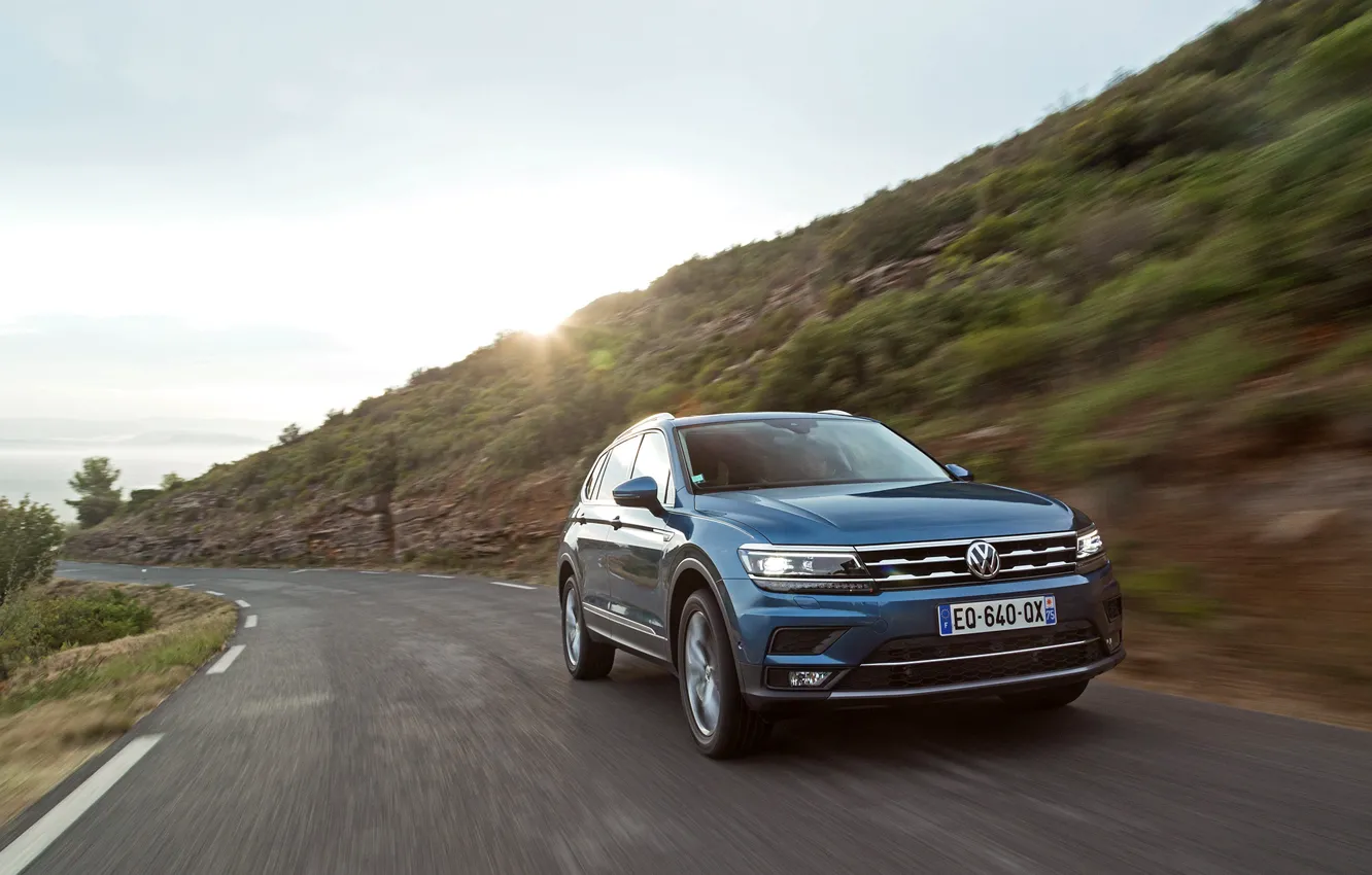 Photo wallpaper Volkswagen, Volkswagen, Tiguan, Tiguan, Allspace