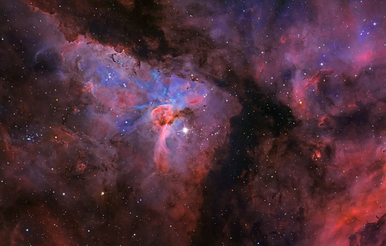Photo wallpaper space, stars, space, constellation, The Carina Nebula, the universe, NGC3372