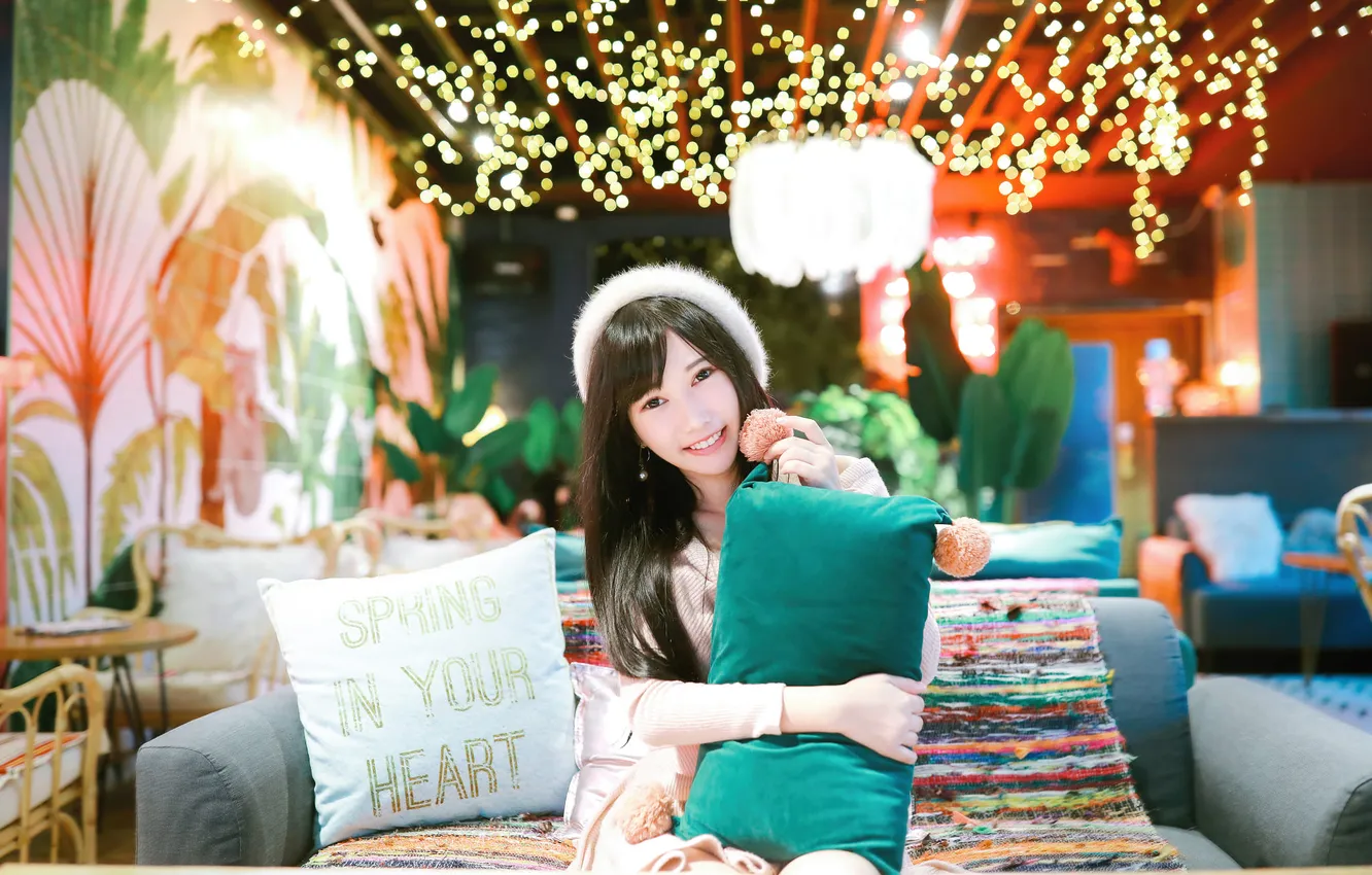 Photo wallpaper China, wallpaper, girl, sexy, woman, model, asian, cute