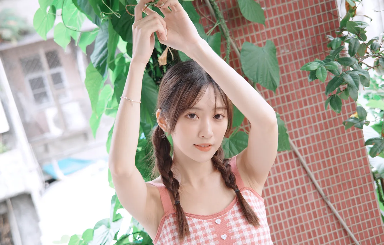 Photo wallpaper China, wallpaper, girl, sexy, woman, model, asian, cute