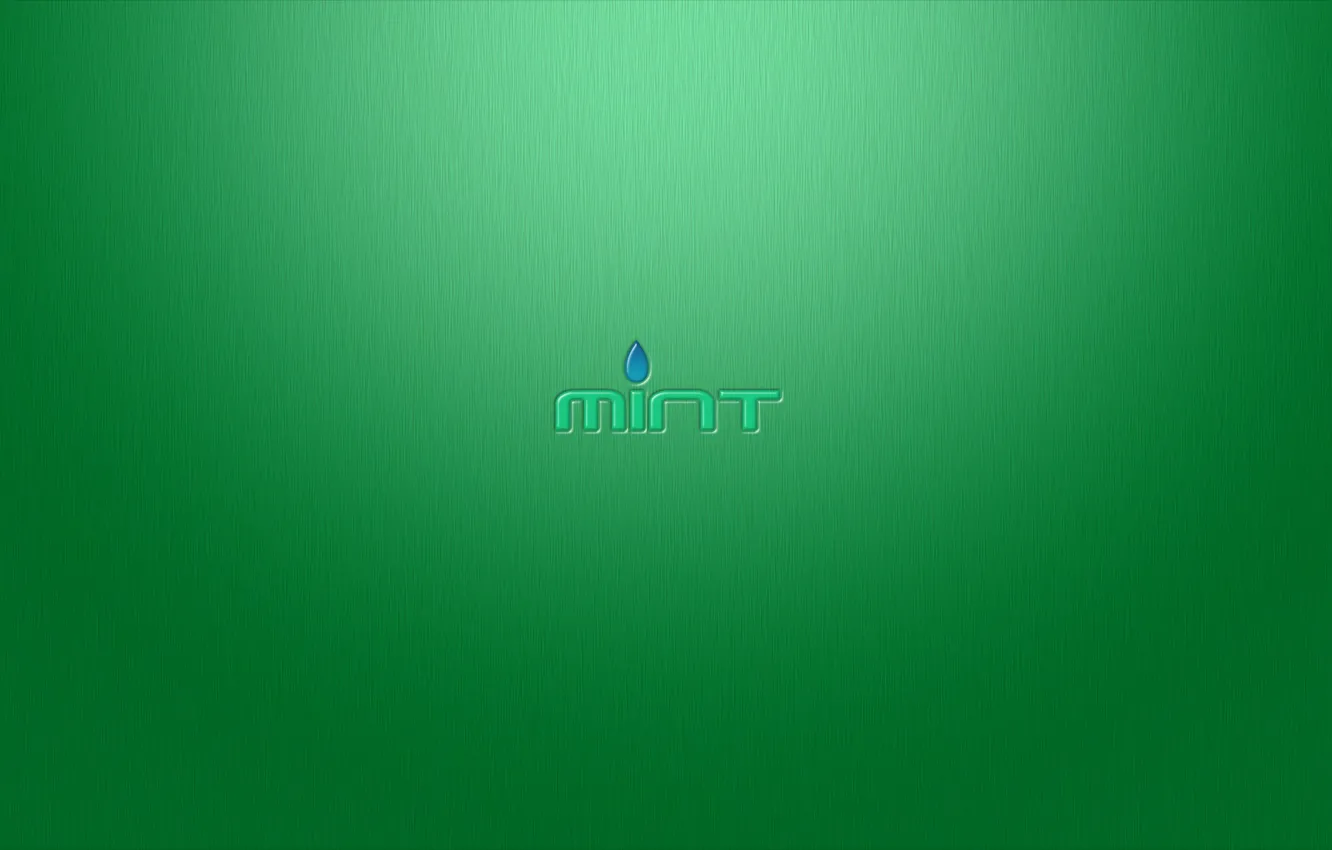 Photo wallpaper minimalism, mint, mint