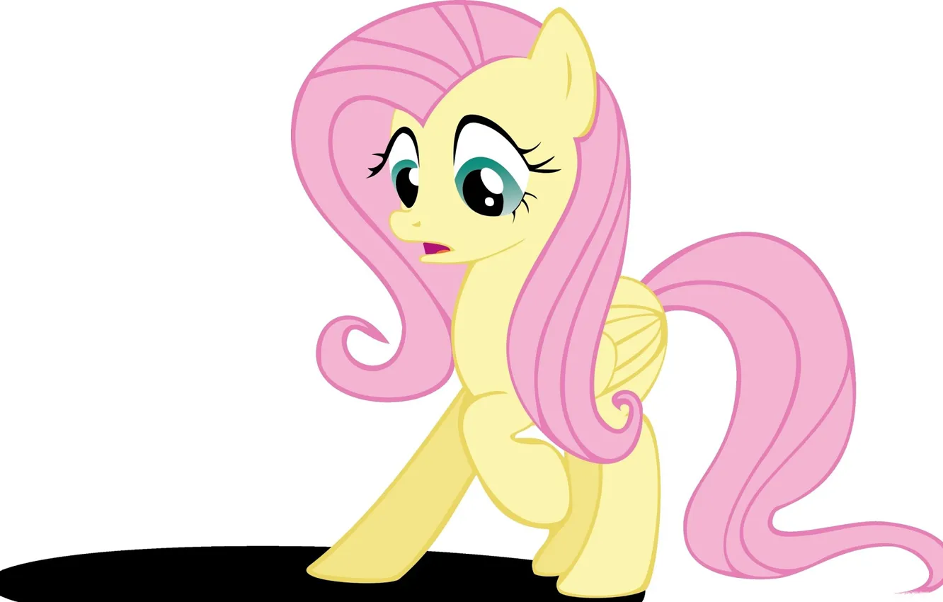 Photo wallpaper shadow, girl, pony, My Little Pony, pink mane