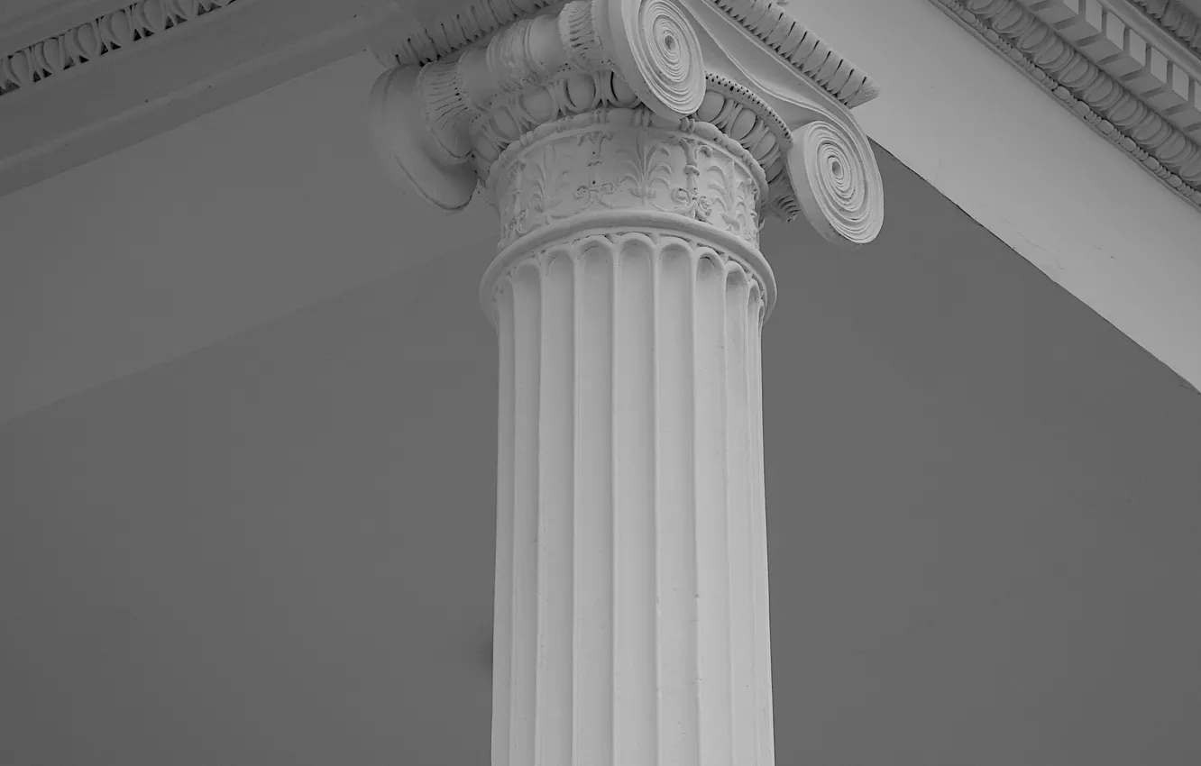 Photo wallpaper construction, architecture, column