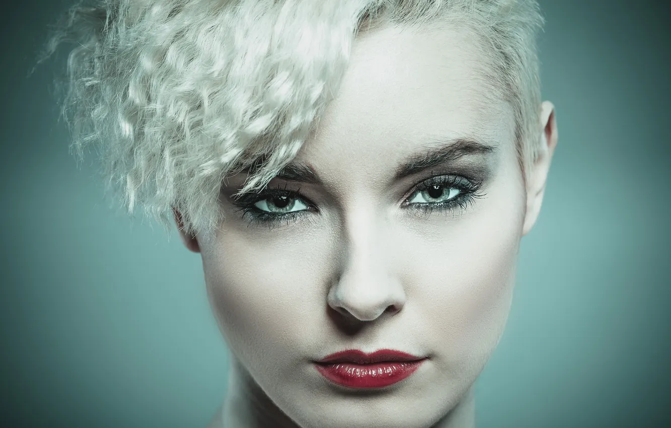 Photo wallpaper look, girl, background, Portia Victoria