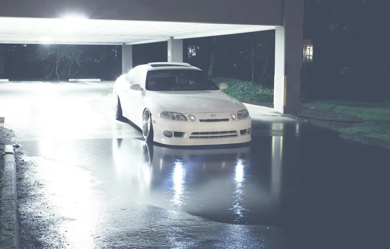 Photo wallpaper light, Lexus, Parking, Lexus