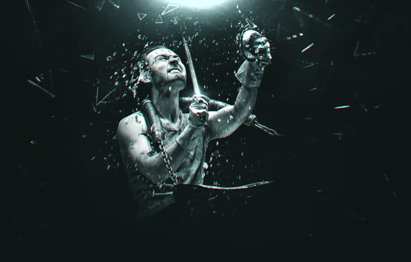 Photo wallpaper different, sink, FuriousGFX