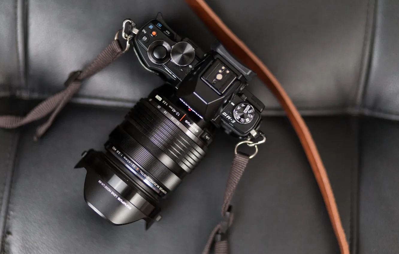 Photo wallpaper background, camera, Olympus