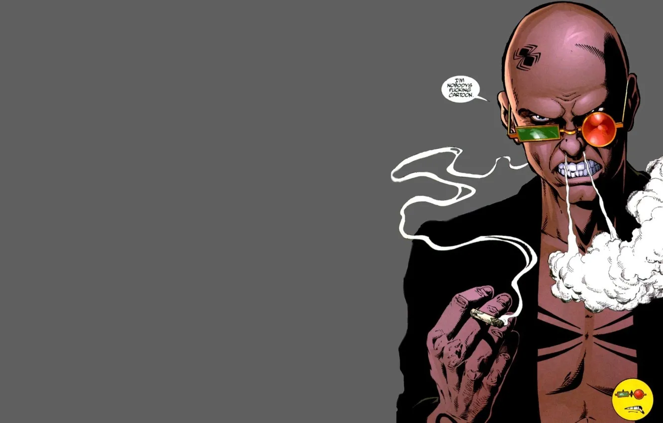 Photo wallpaper characters, comic, Spider Jerusalem, Spider Jerusalem, transmetropolitan