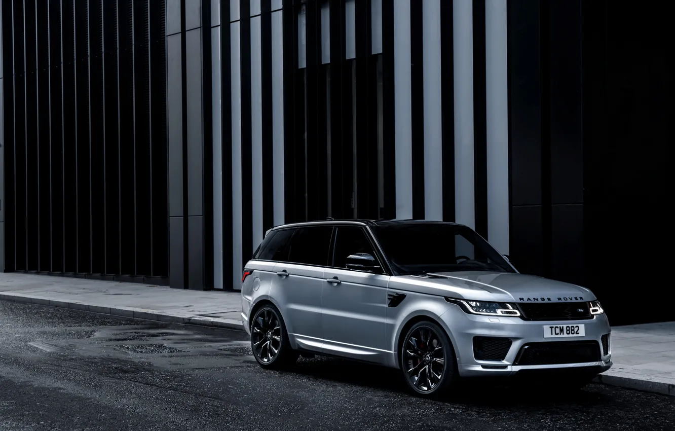 Photo wallpaper Land Rover, Range Rover, Range Rover Sport, crossover, 2020, HST