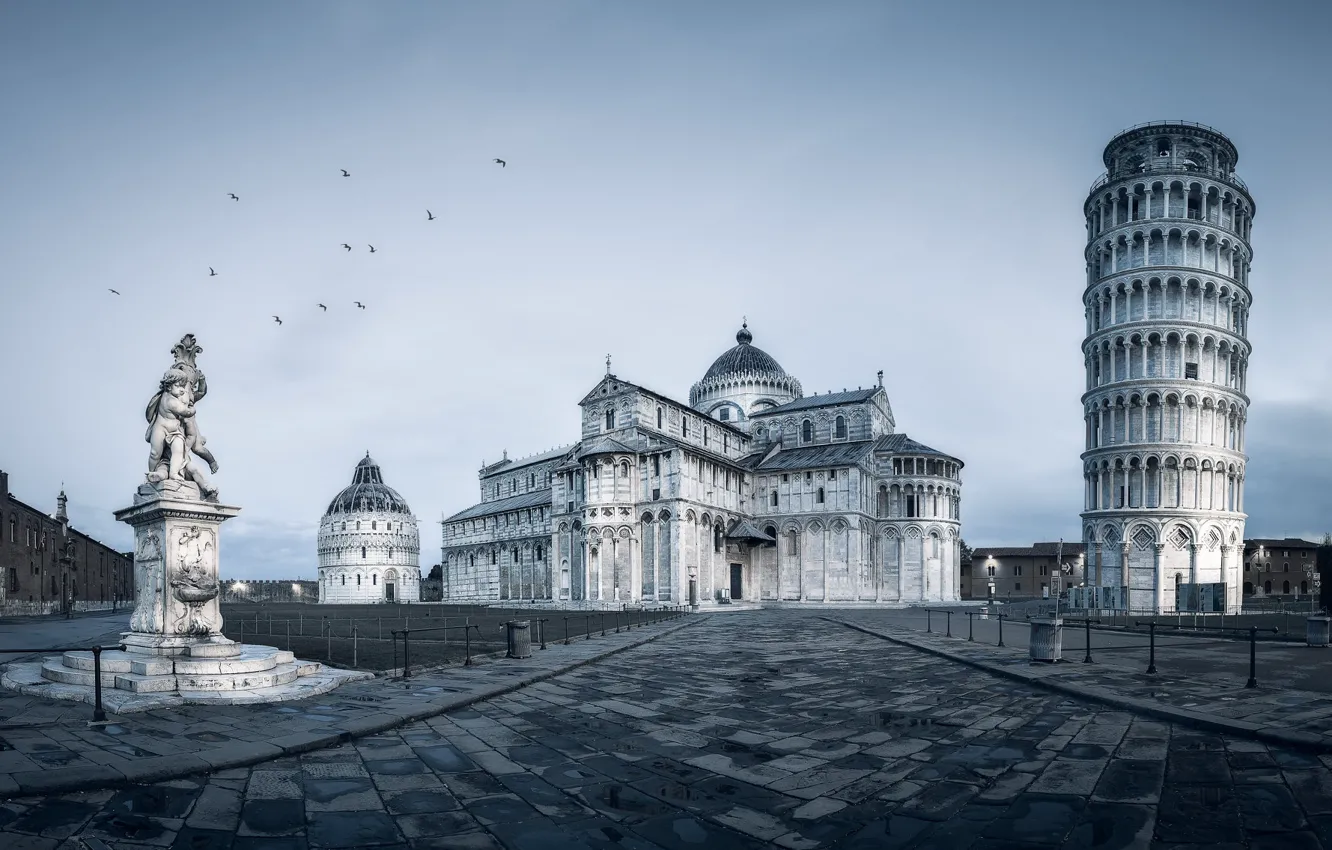 Photo wallpaper the city, Pisa, Tuscany