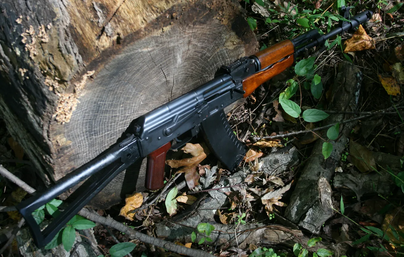 Photo wallpaper weapons, machine, Kalash