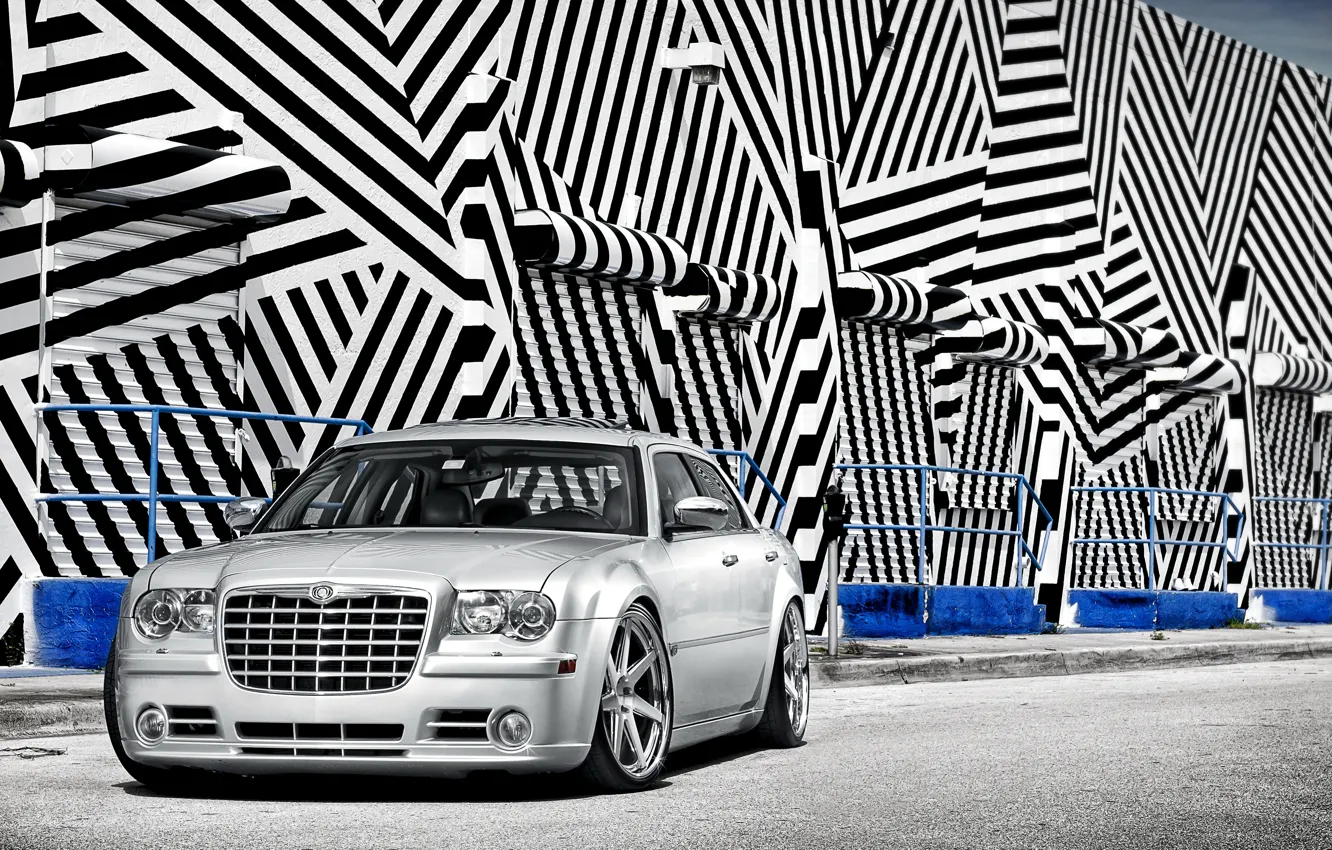 Photo wallpaper Chrysler, 300, Wheels, DUB