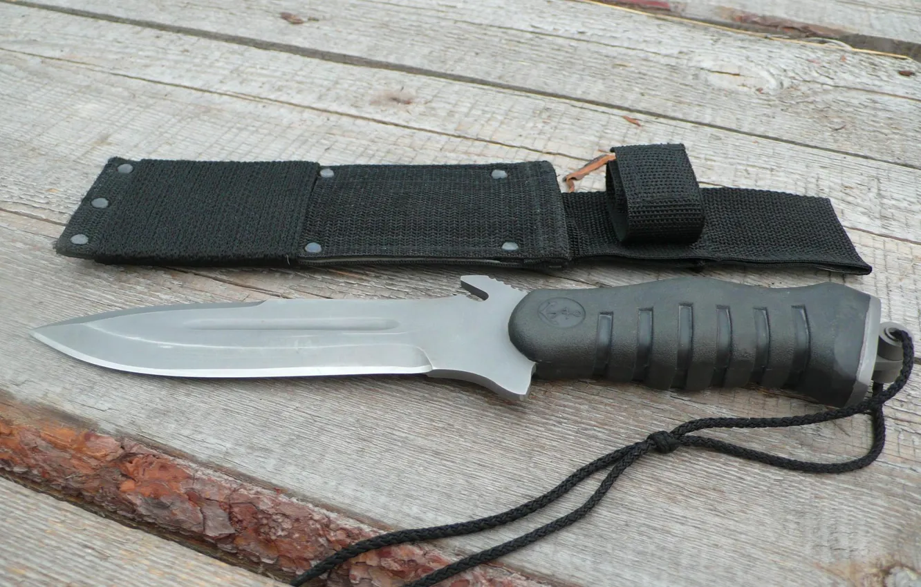 Photo wallpaper knife, anti-sabotage, "the Storm", one of the options of the knife