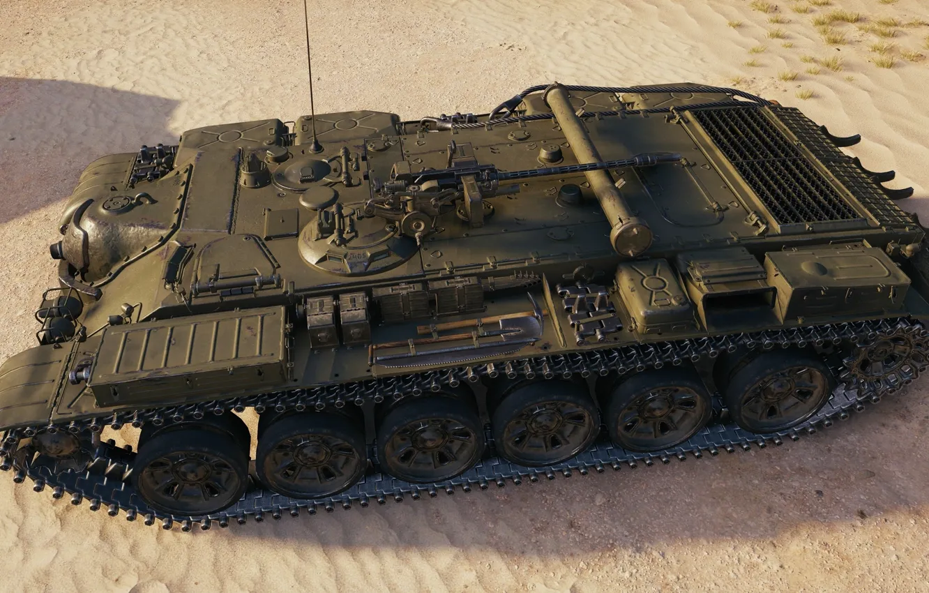 Photo wallpaper Object 156 O, USSR, An experienced flamethrower tank