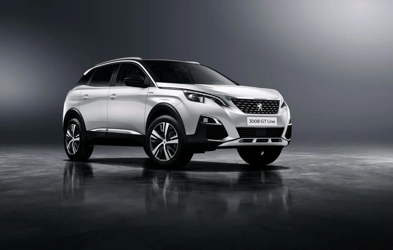 Photo wallpaper background, Peugeot, Peugeot, crossover, 3008