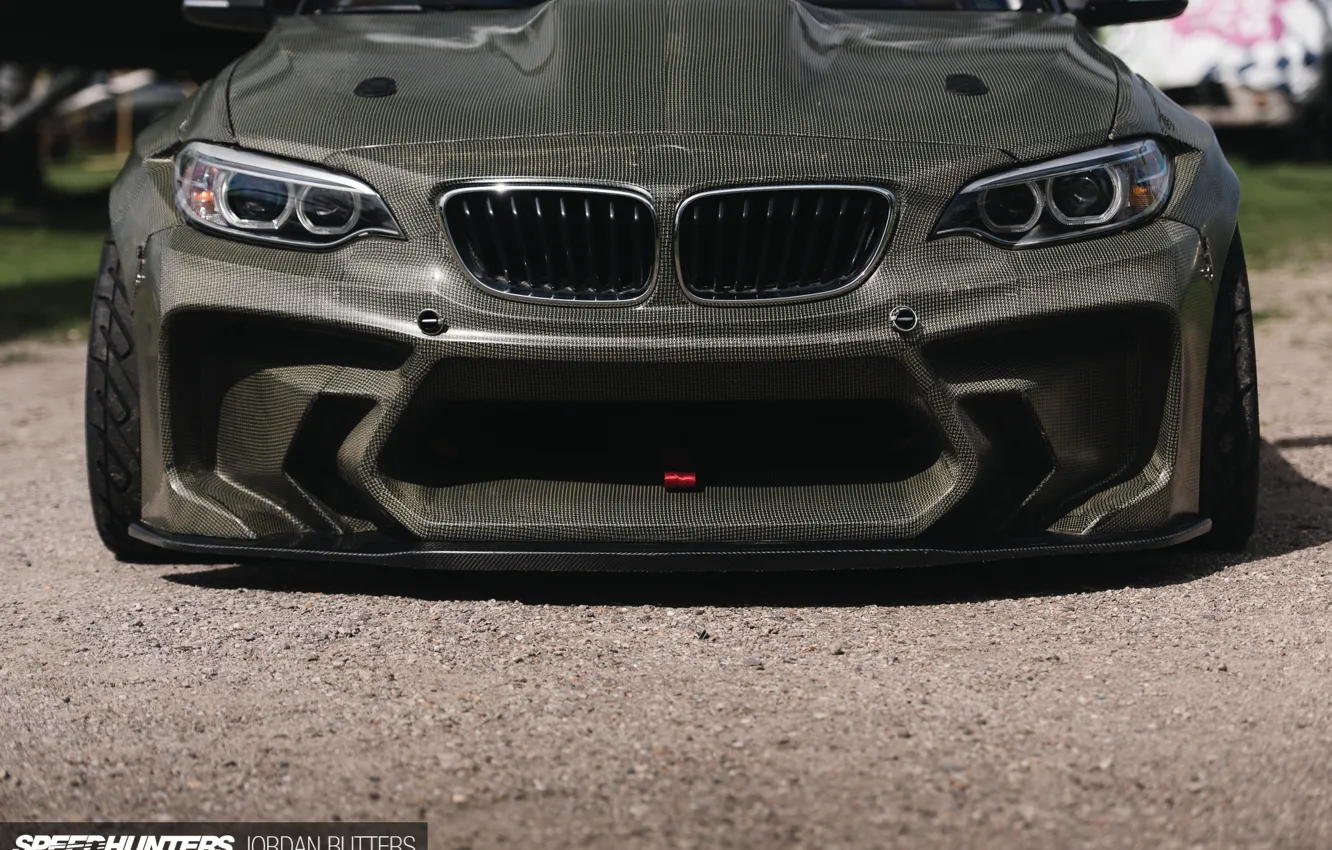 Photo wallpaper car, face, BMW, Drift, speedhunters, kit