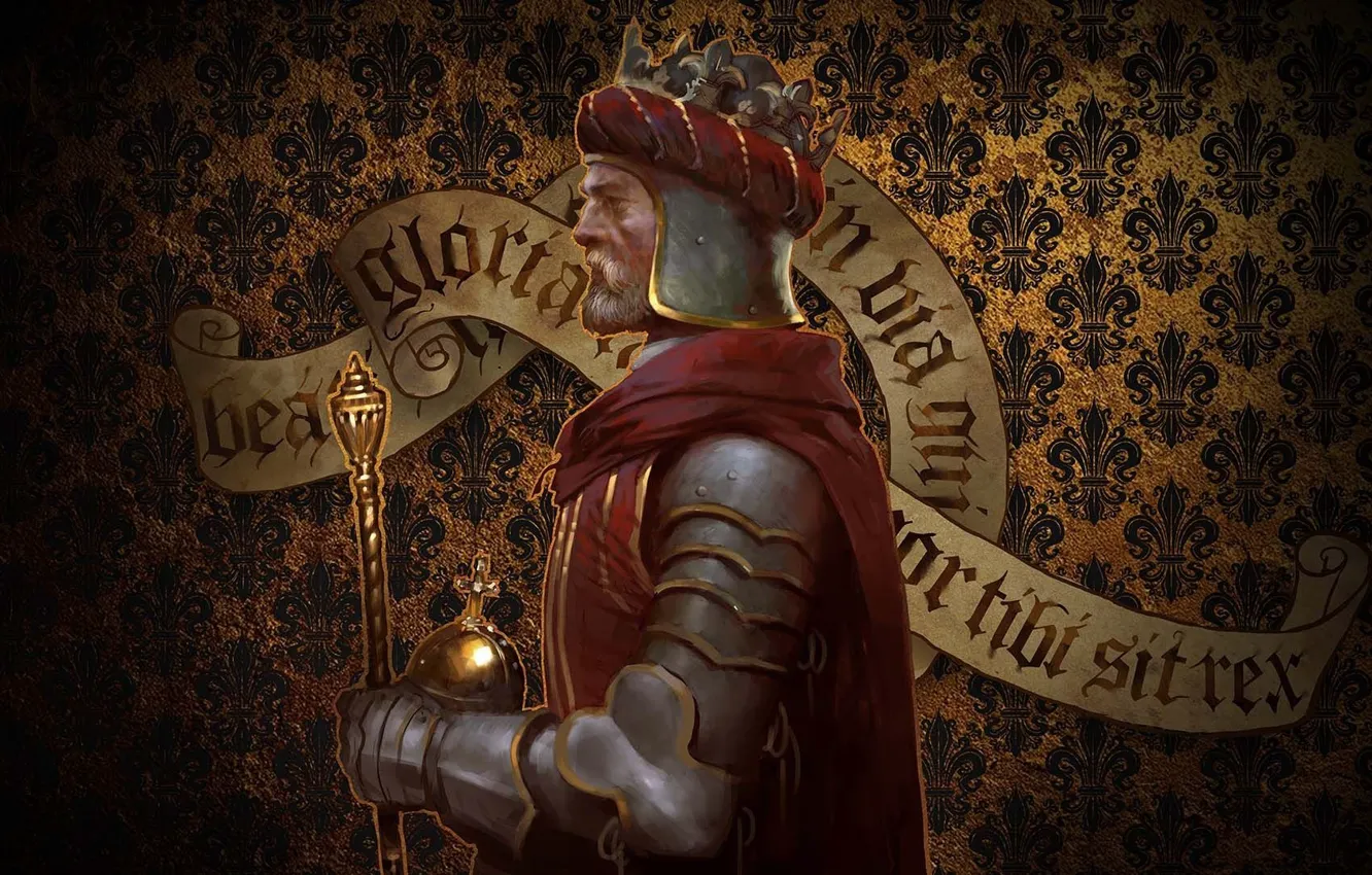 Photo wallpaper the middle ages, knight, Henry, engraving, Kingdom Come, pan, deliverance, indro