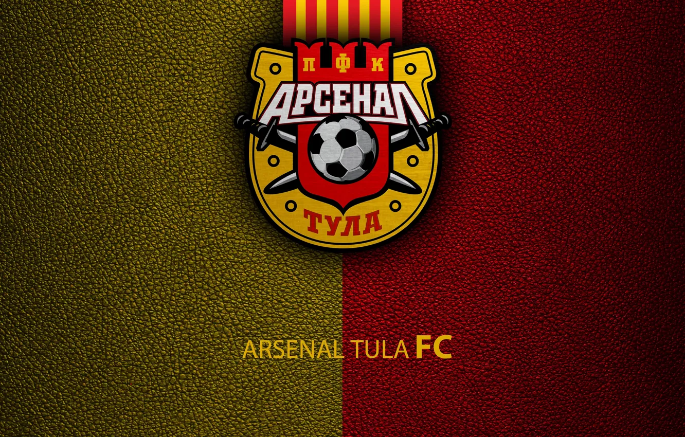 Photo wallpaper wallpaper, sport, logo, football, Russian Premier League, Arsenal Tula