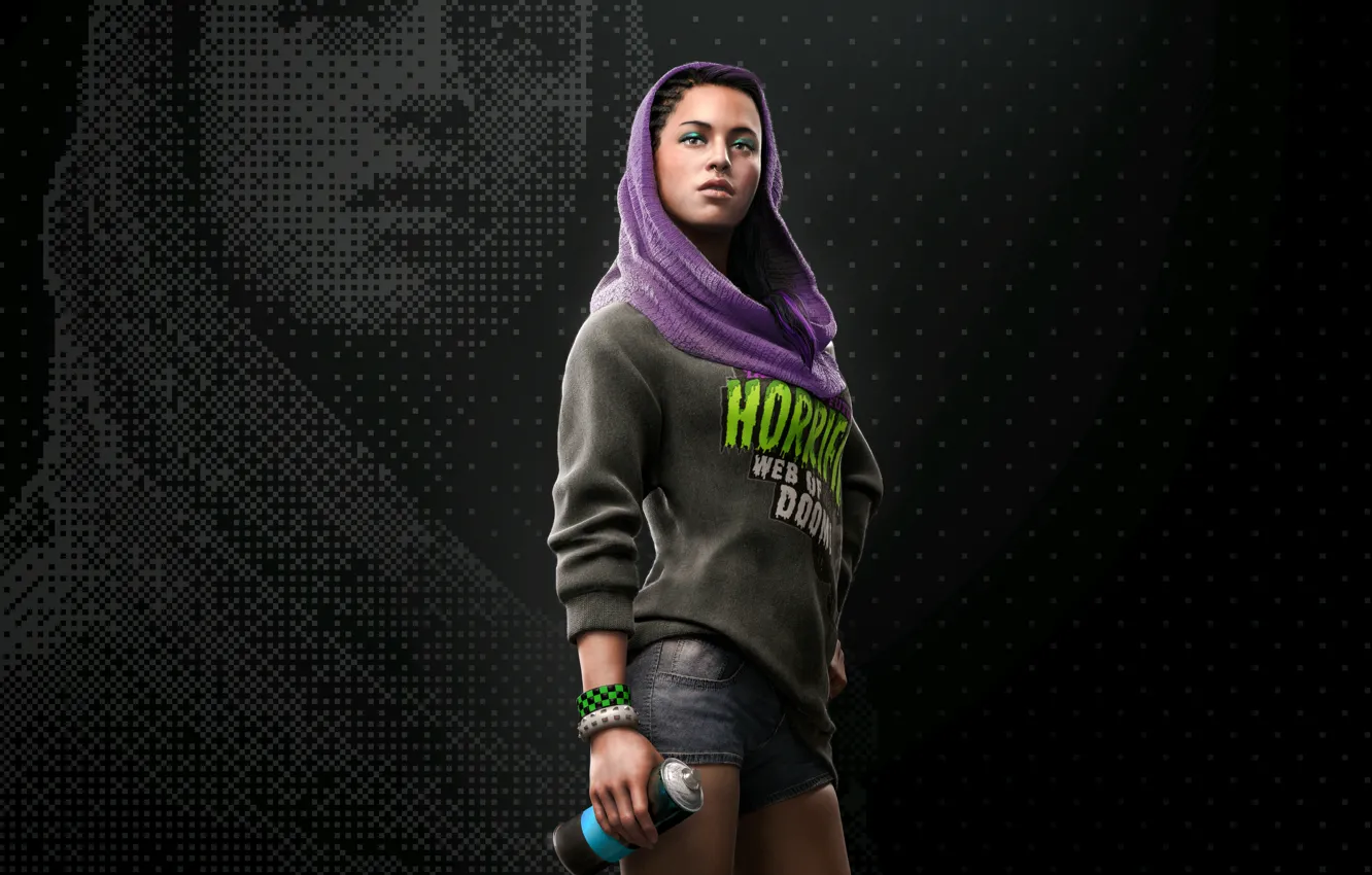 Photo wallpaper Art, Ubisoft, San Francisco, Game, Watch Dogs 2, Sitara, Sitar, TheVideoGamegallery.com