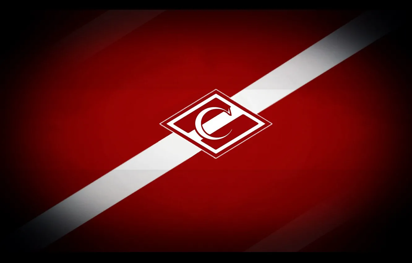 Photo wallpaper strip, logo, Moscow, Moscow, Spartacus, Spartak, Spartakmoskva, Red-white
