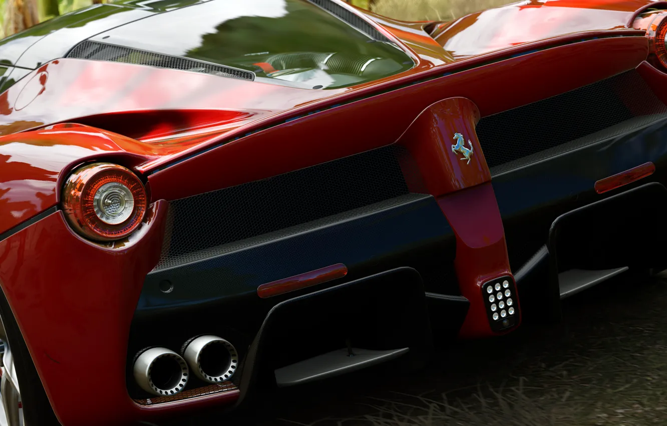 Photo wallpaper Ferrari, supercar, Forza Horizon 3