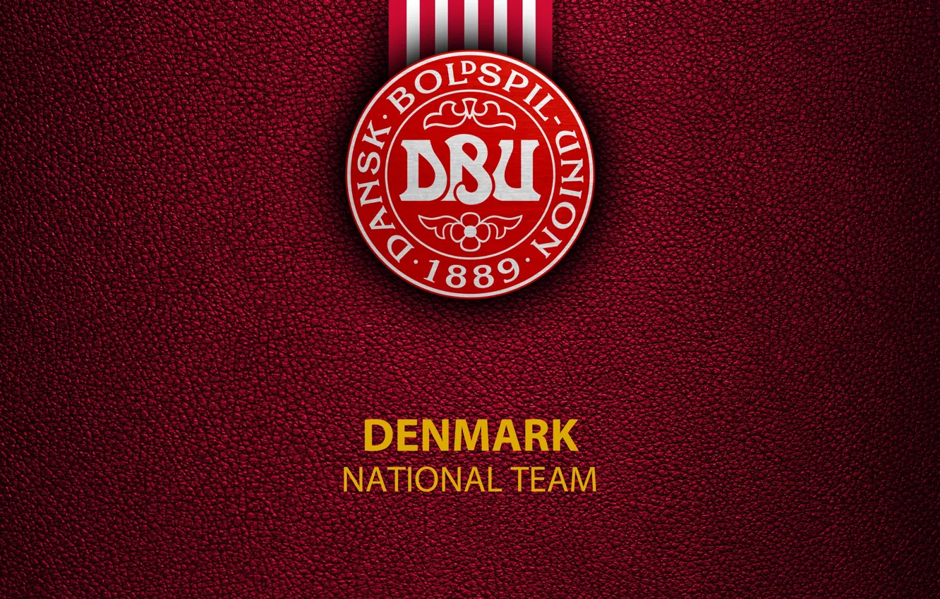 Photo wallpaper wallpaper, logo, football, Sport, Denmark, national team