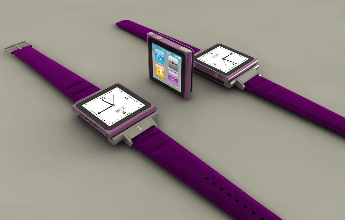 Photo wallpaper ipod, apple, Nano