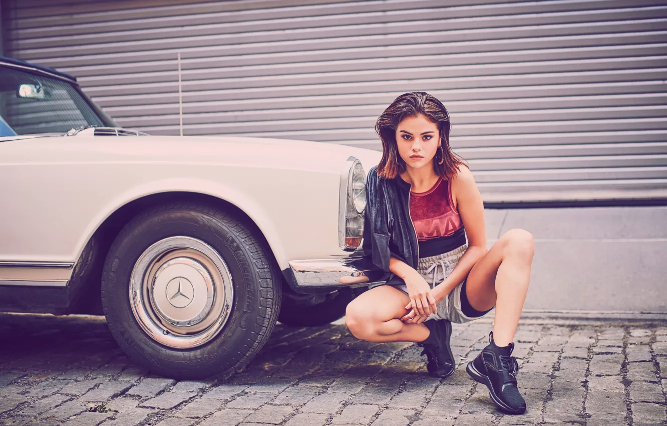 Photo wallpaper girl, model, Selena Gomez, Selena Gomez