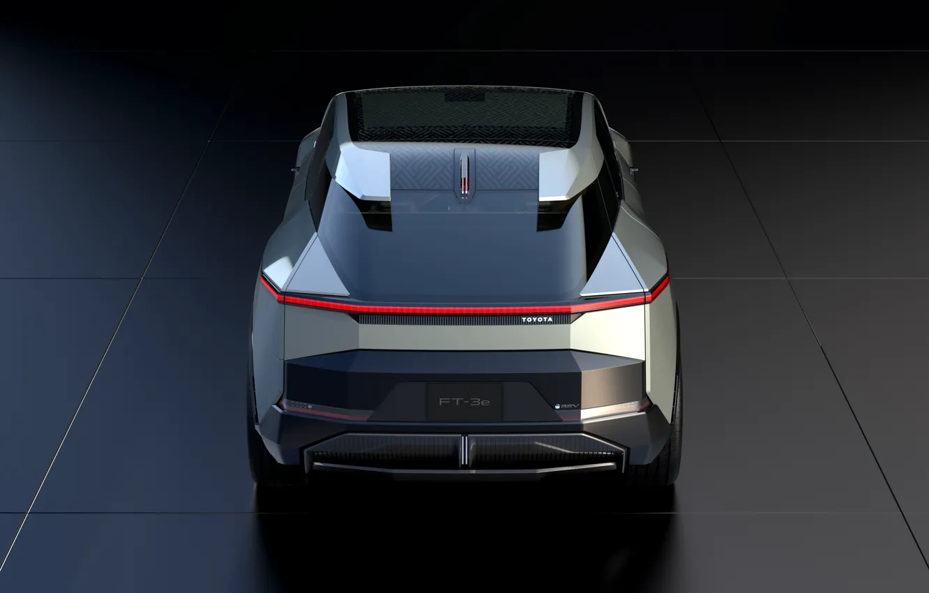 Photo wallpaper Concept Car, crossover, crossover, electric crossover, electric crossover, Toyota FT-300e, a concept car